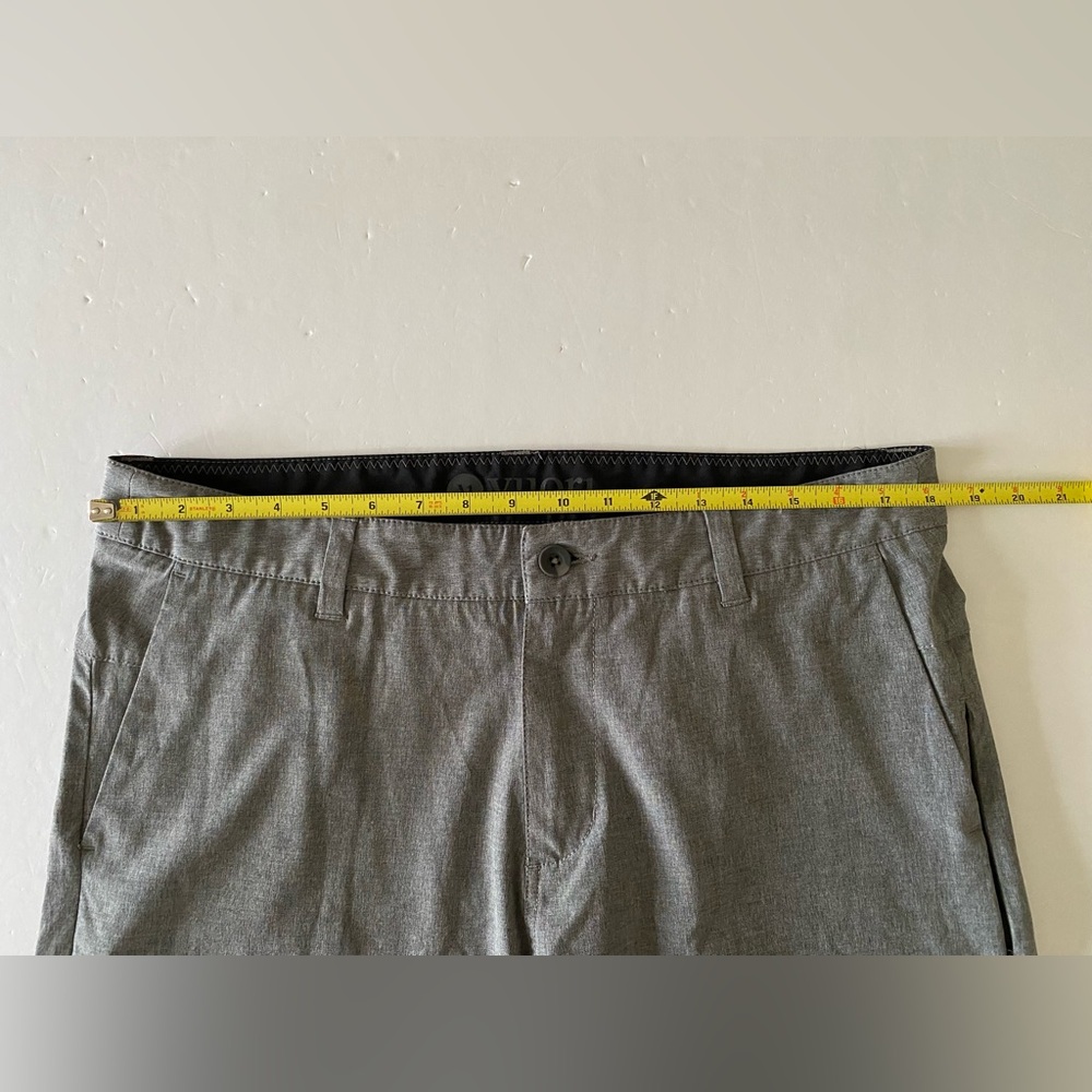 Vuori Men's Aim Chino Pants, Gray, Size 36, Stretch Performance Golf Active V431 - Picture 9 of 16